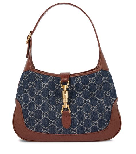 gucci jackie denim|gucci jackie 1961 small shoulder bag.